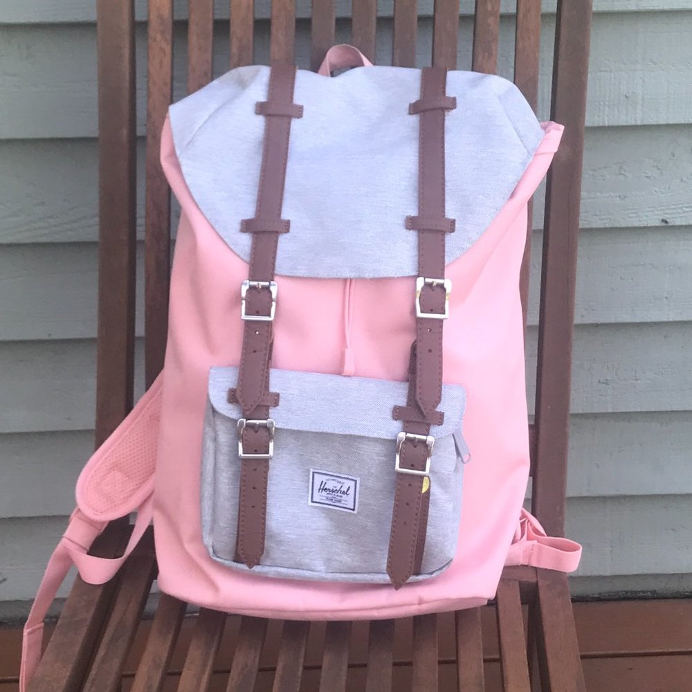 Herschel Pink Little America Backpack